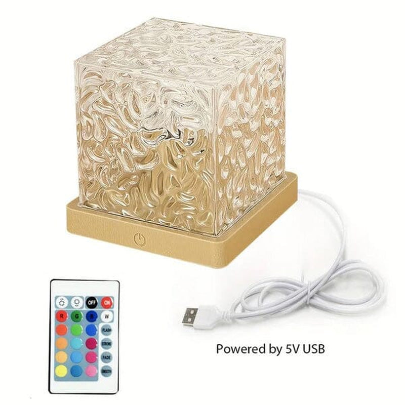 Northernvibes: LED Cube Night Light W/ Remote Control