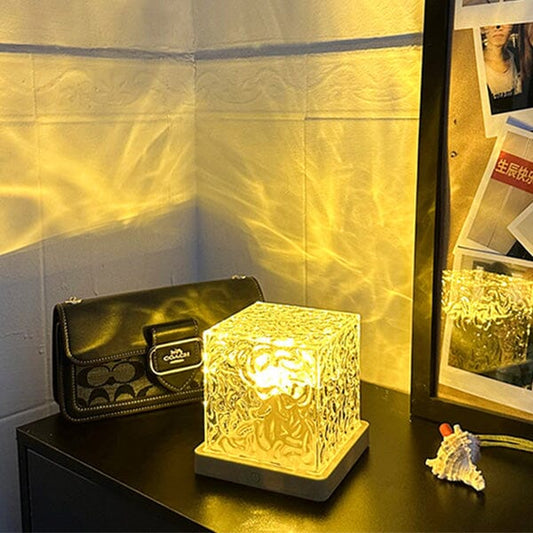 Northernvibes: LED Cube Night Light W/ Remote Control